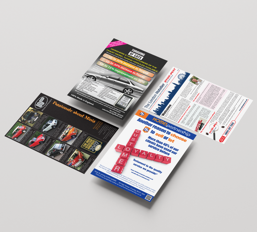 Flyers and Folded Leaflets